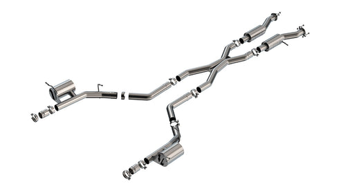 BORLA S-TYPE 2021+ DURANGO HELLCAT / USE FACTORY TIPS
